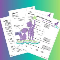 Afrikaans Huistaal - Taalvaardighede Werkkaart & Memo - Graad 6 - Kwartaal 2